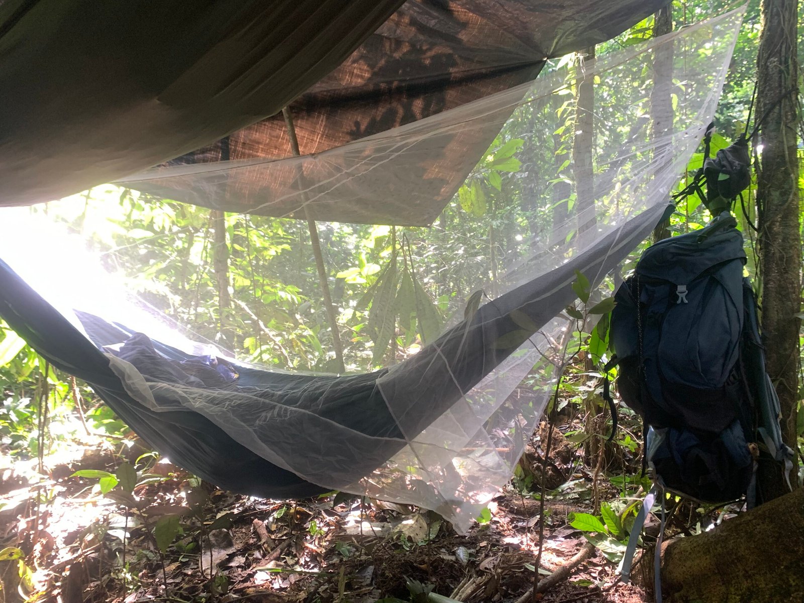 Hamac avec moustiquaire pour la survie