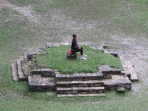 Méditation sur un lieu sacré