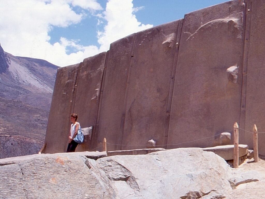 Lieu sacré de Ollantaytambo au Pérou